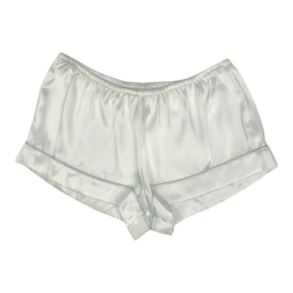 In Bloom by Jonquil White Satin Pull On Shorts Size Medium NWT - Picture 1 of 5